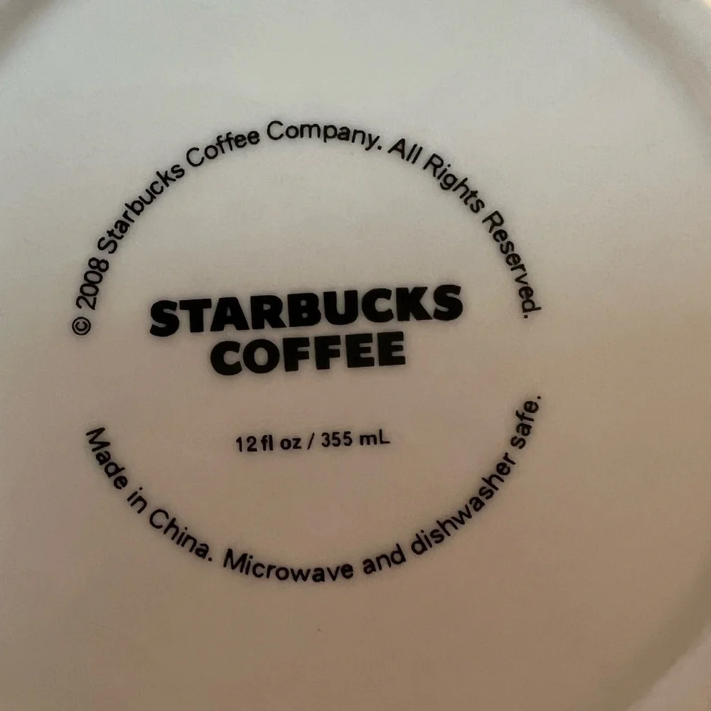 6 Starbucks Mugs Lot 2006 2016 Red & Black Checkered Winter Wonderland Dove